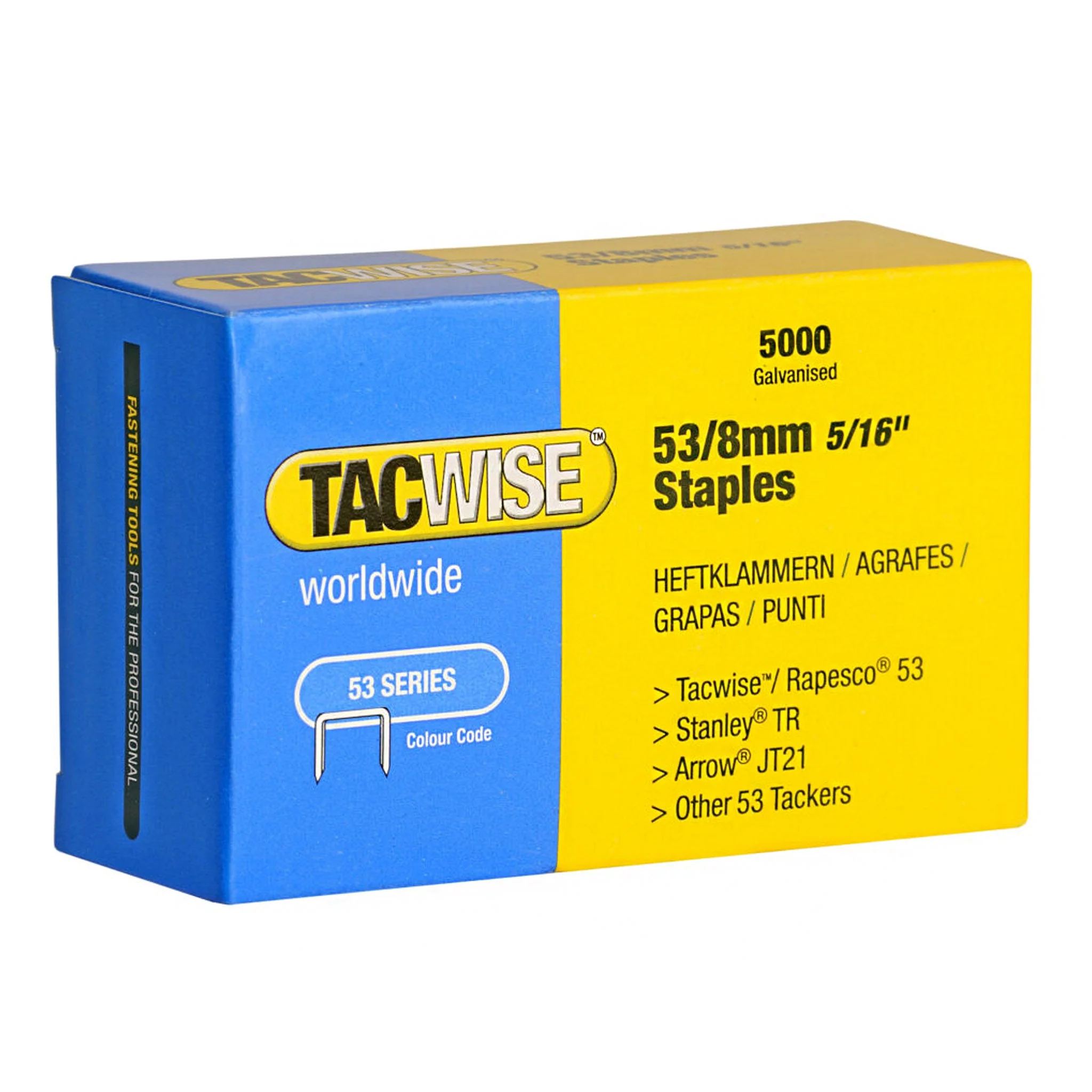 Tacwise Type 53 Staples 4mm - 16mm - Image 7