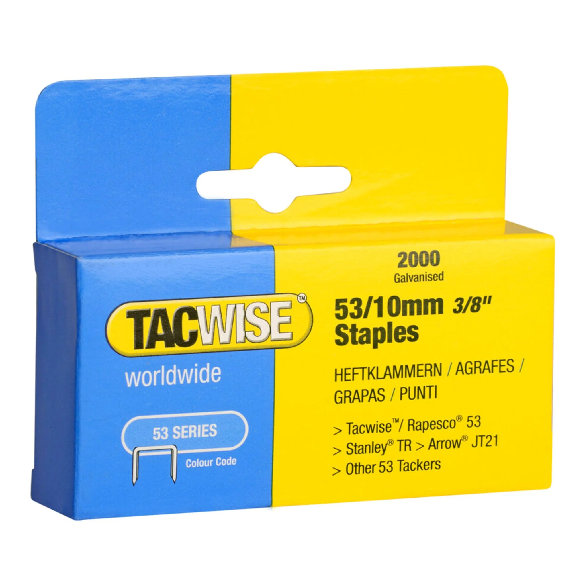 Tacwise Type 53 Staples 4mm - 16mm - Image 8