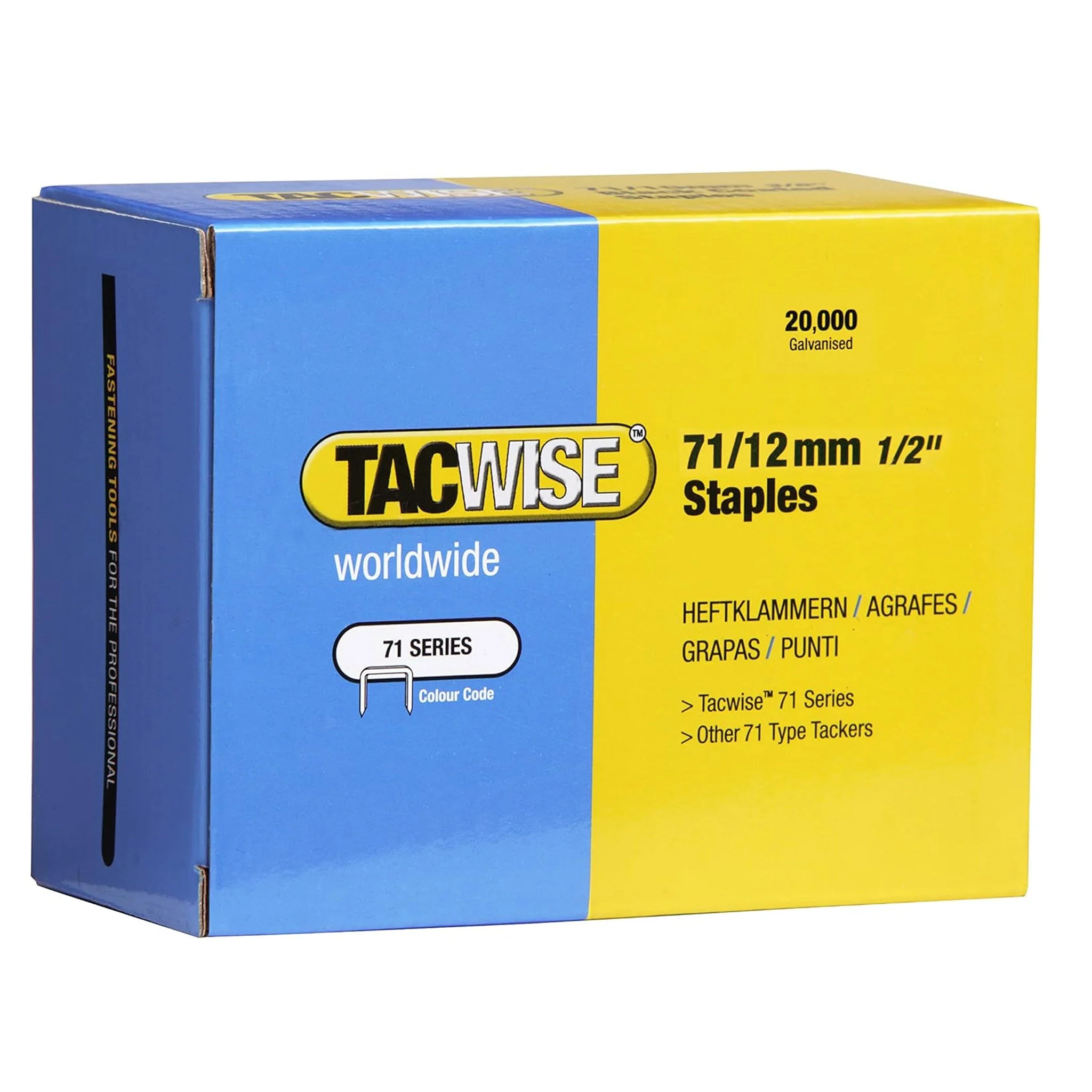 Tacwise Type 71 Series Staples 4mm - 16mm - Image 13