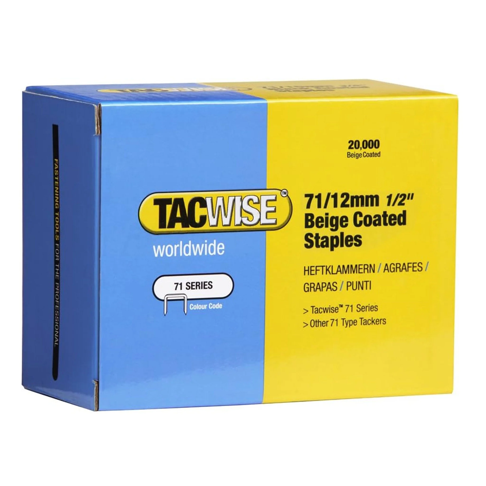 Tacwise Type 71 Series Staples 4mm - 16mm - Image 15