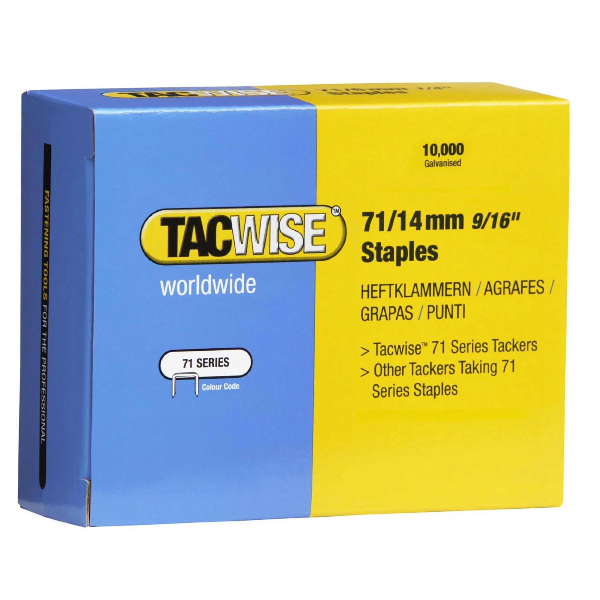 Tacwise Type 71 Series Staples 4mm - 16mm - Image 16