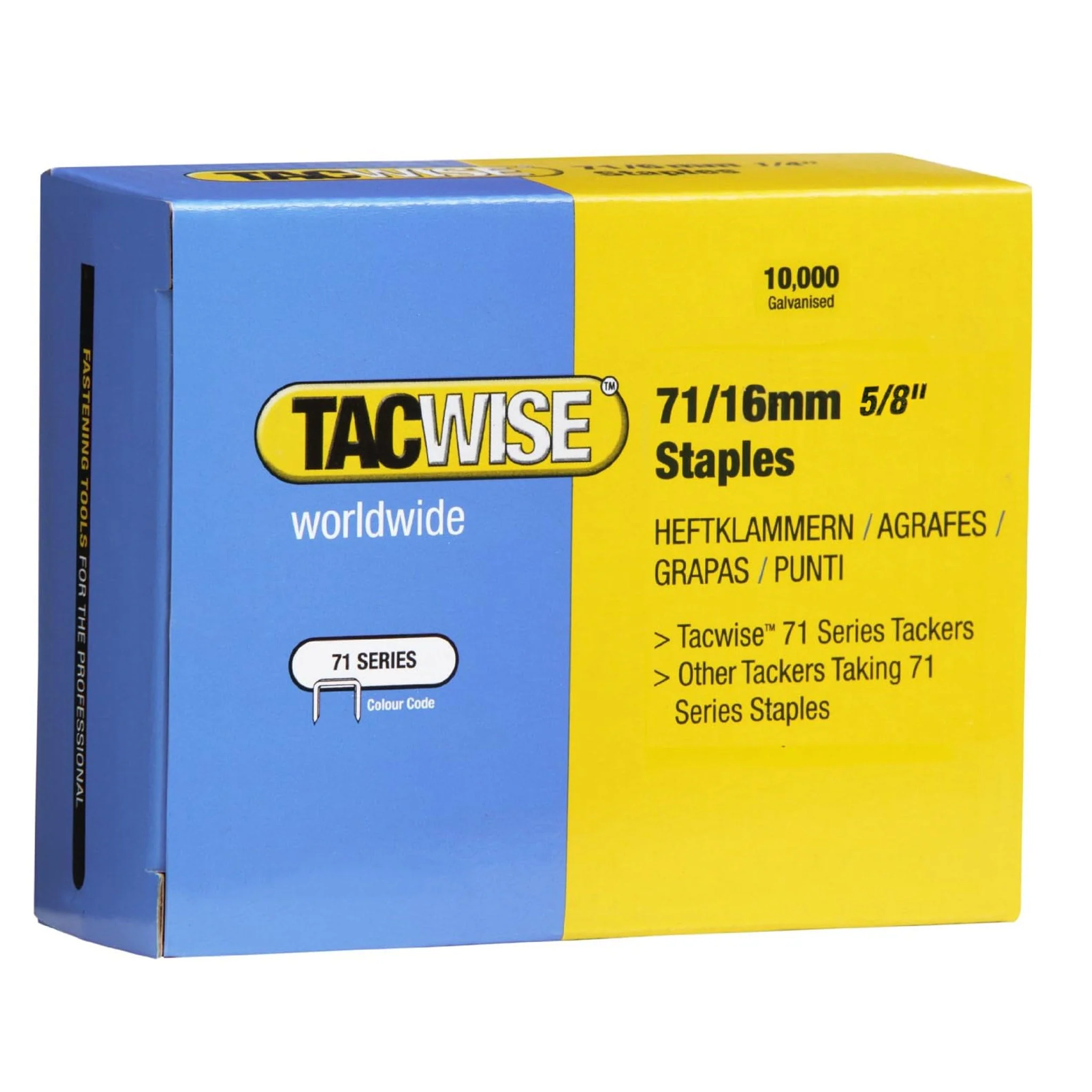Tacwise Type 71 Series Staples 4mm - 16mm - Image 18