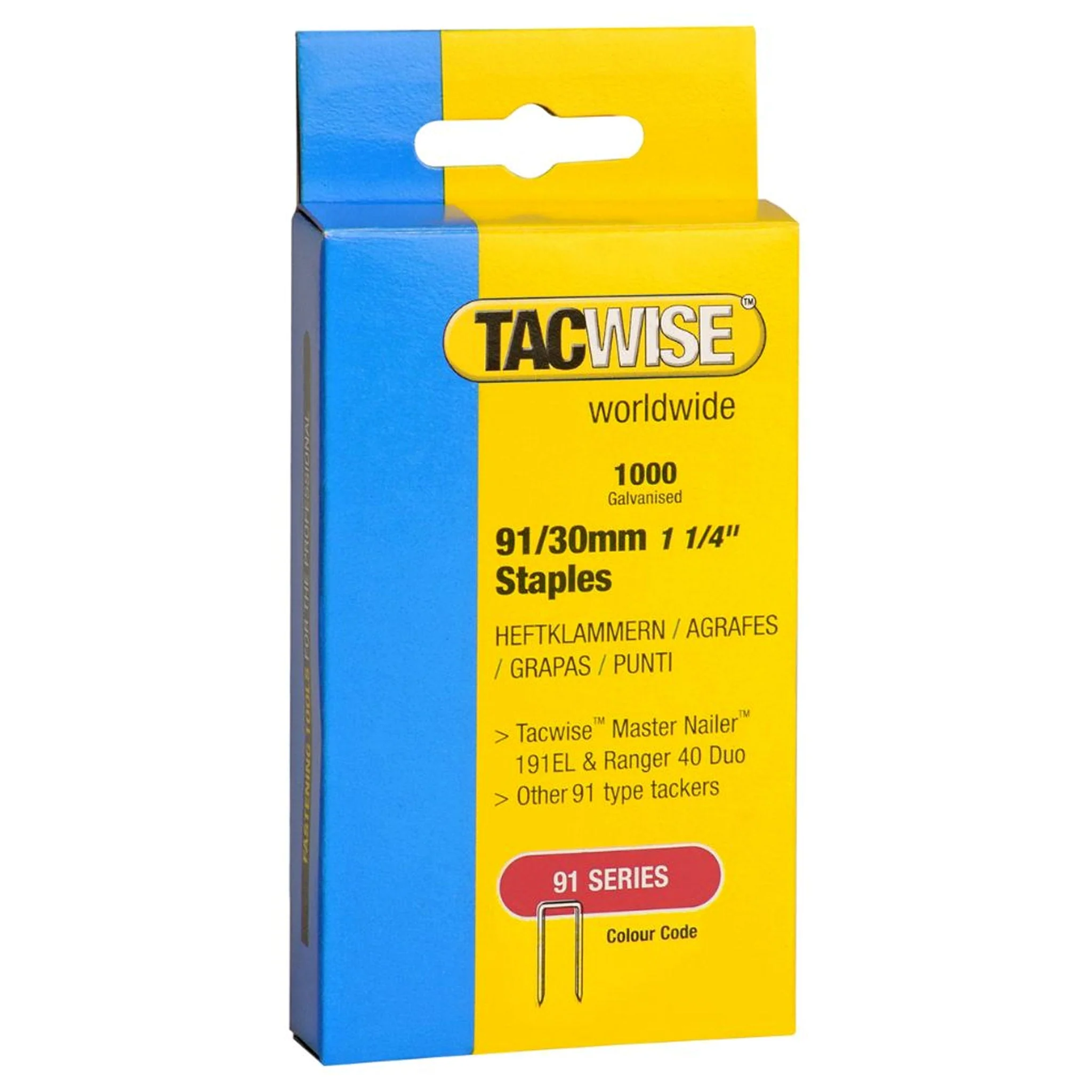 Tacwise Type 91 Staples 18mm - 45mm - Image 10