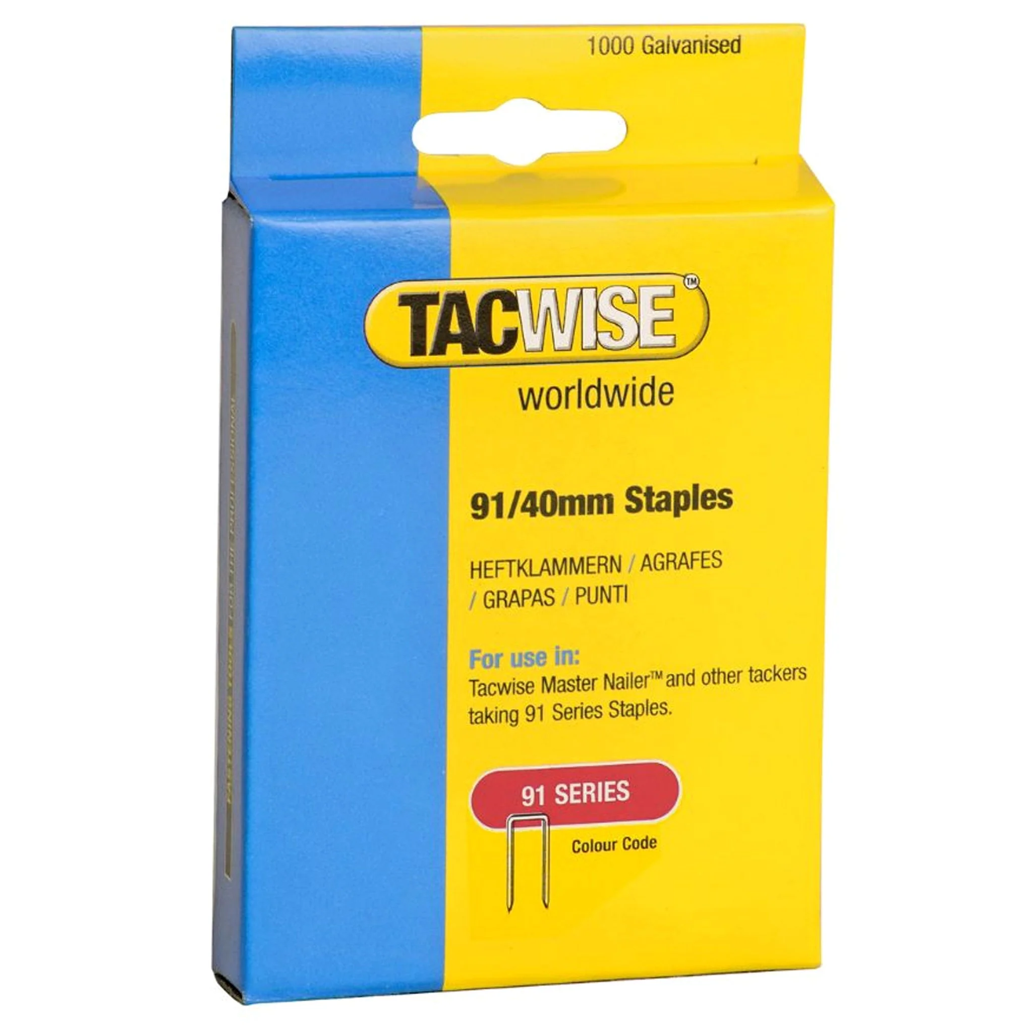 Tacwise Type 91 Staples 18mm - 45mm - Image 12