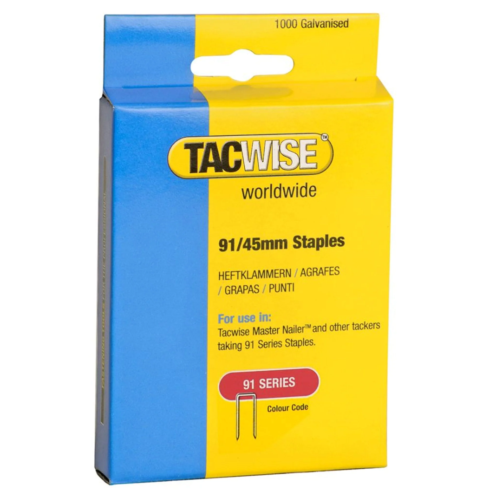 Tacwise Type 91 Staples 18mm - 45mm - Image 13