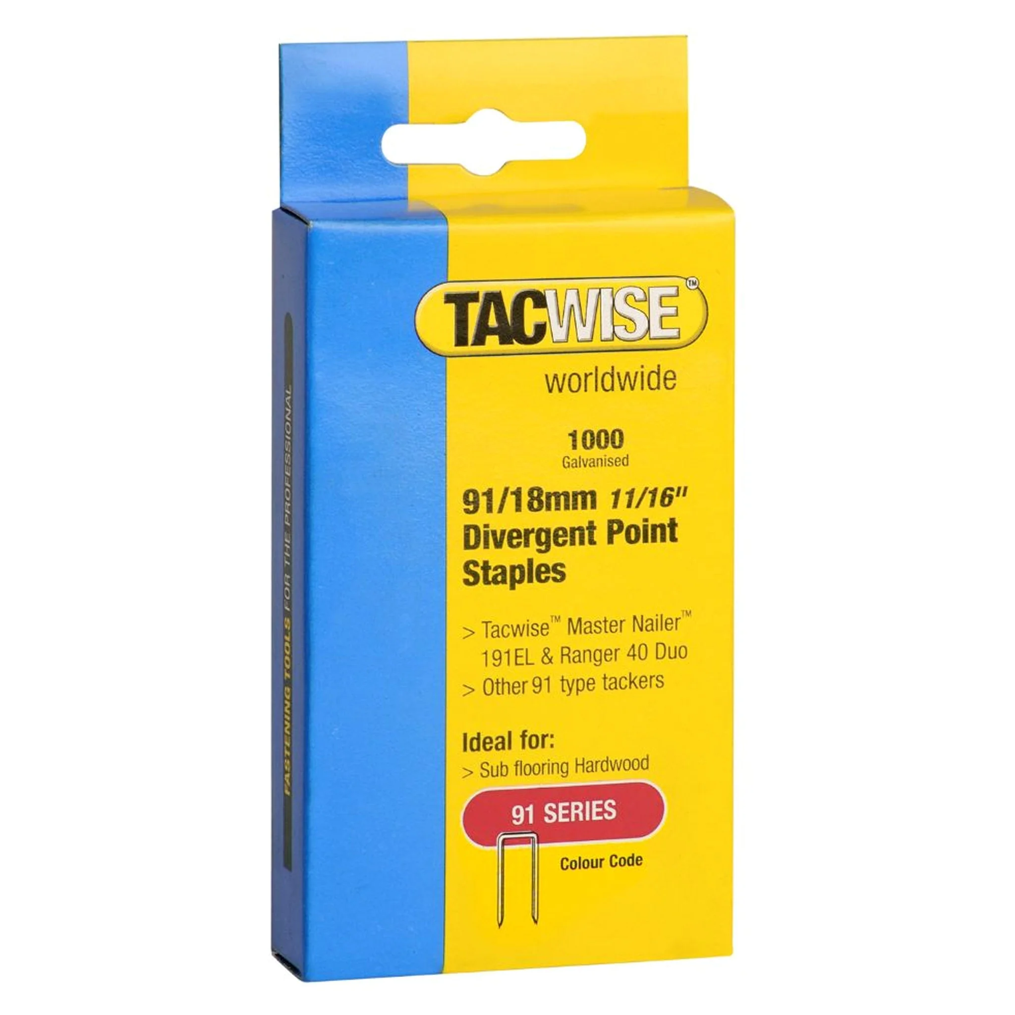 Tacwise Type 91 Staples 18mm - 45mm - Image 4