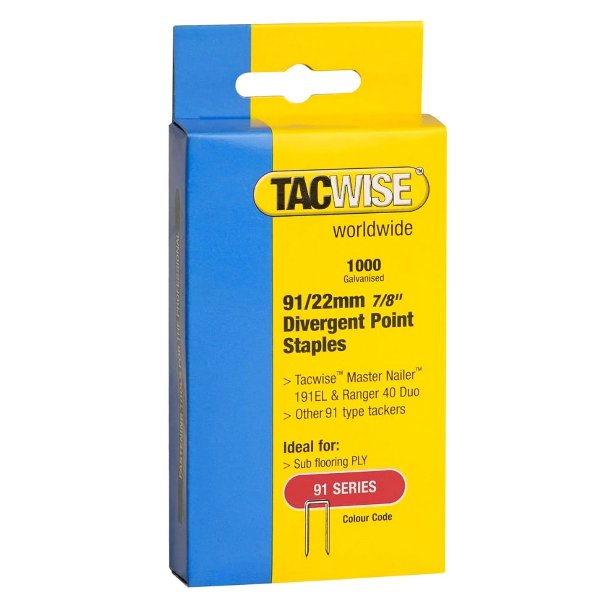 Tacwise Type 91 Staples 18mm - 45mm - Image 5