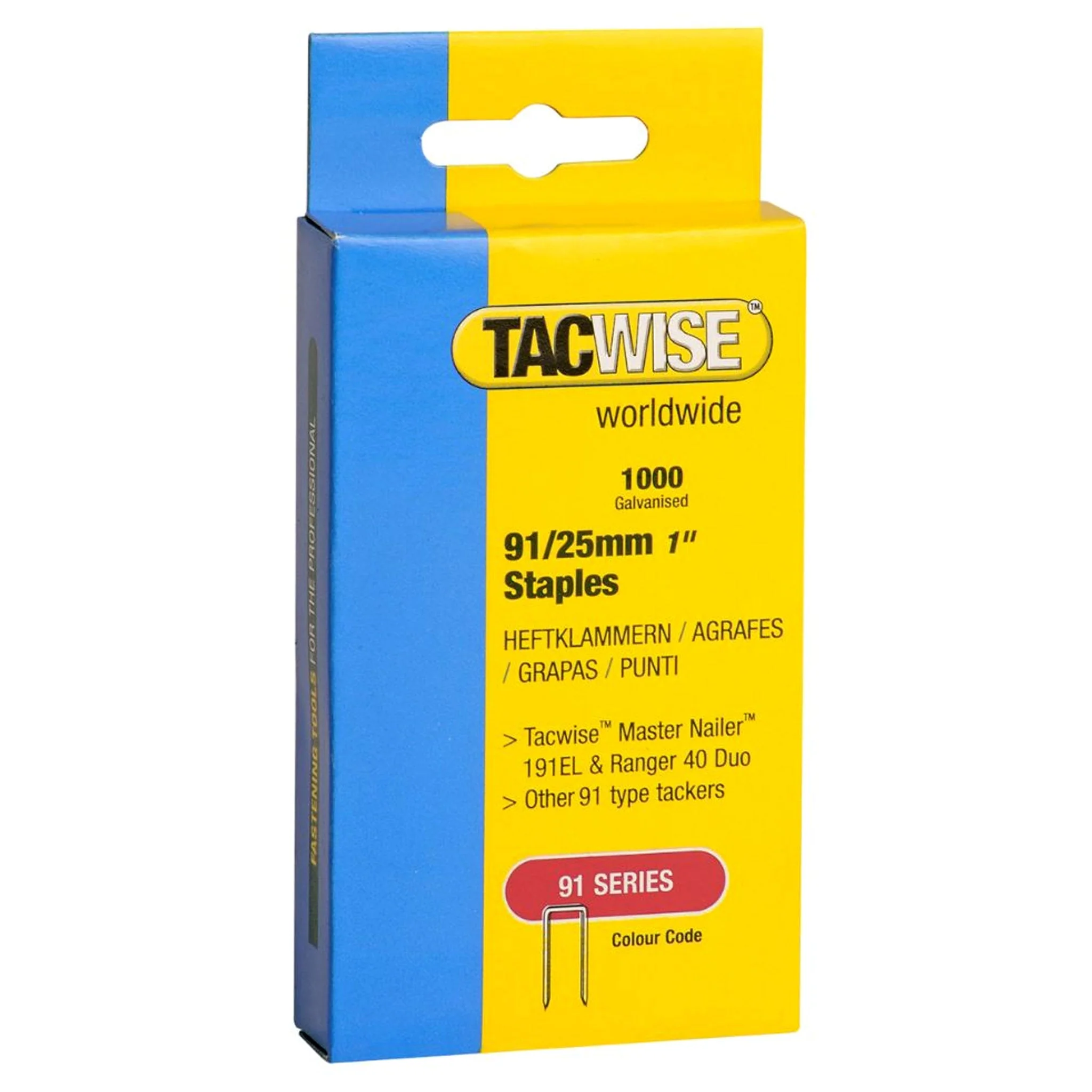 Tacwise Type 91 Staples 18mm - 45mm - Image 8