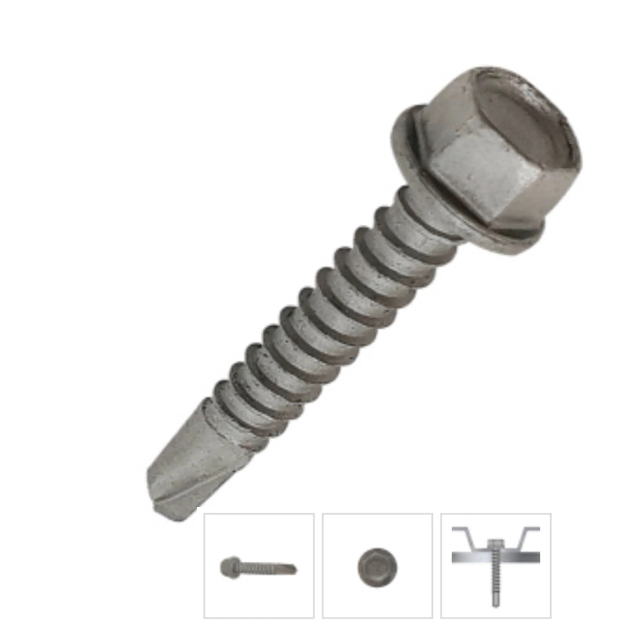 Techfast Roofing Sheets To Steel Screws 5.5mm x 32mm - 100 Box