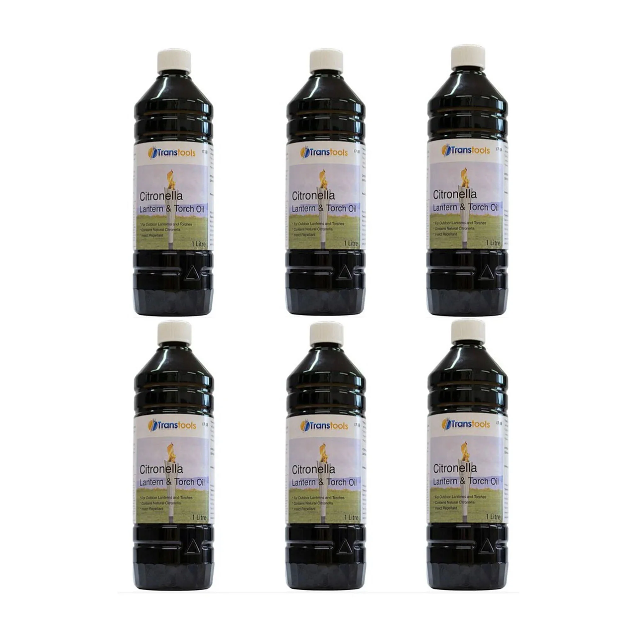 Transtools Citronella Outdoor Lamp and Torch Oil 1 Litre - Image 4