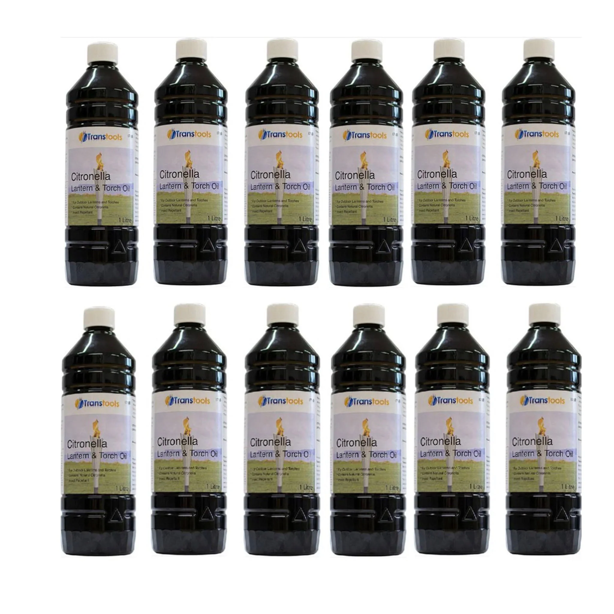Transtools Citronella Outdoor Lamp and Torch Oil 1 Litre - Image 5