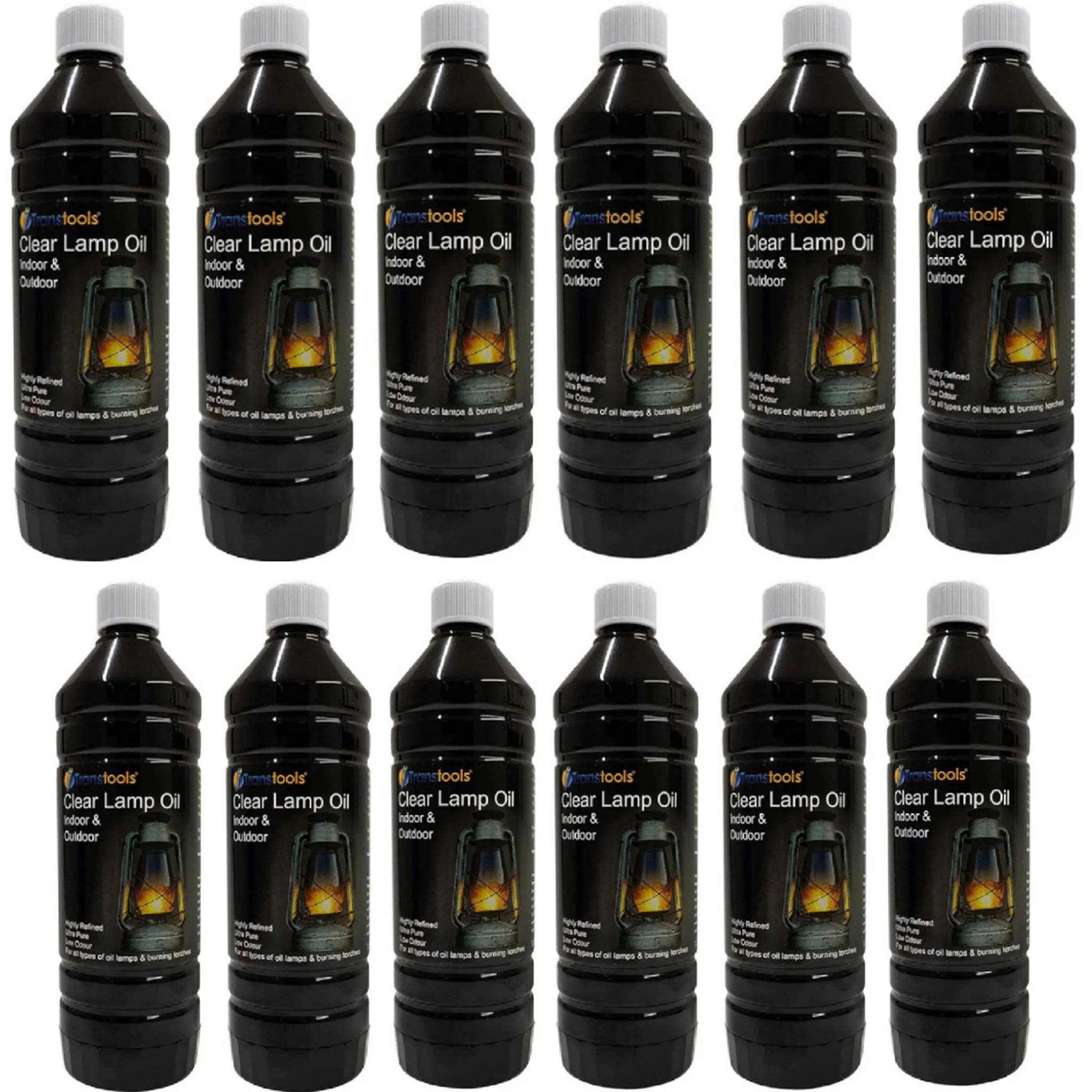 Transtools Clear Lamp Lantern Indoor and Outdoor Oil 1 Litre - Image 4