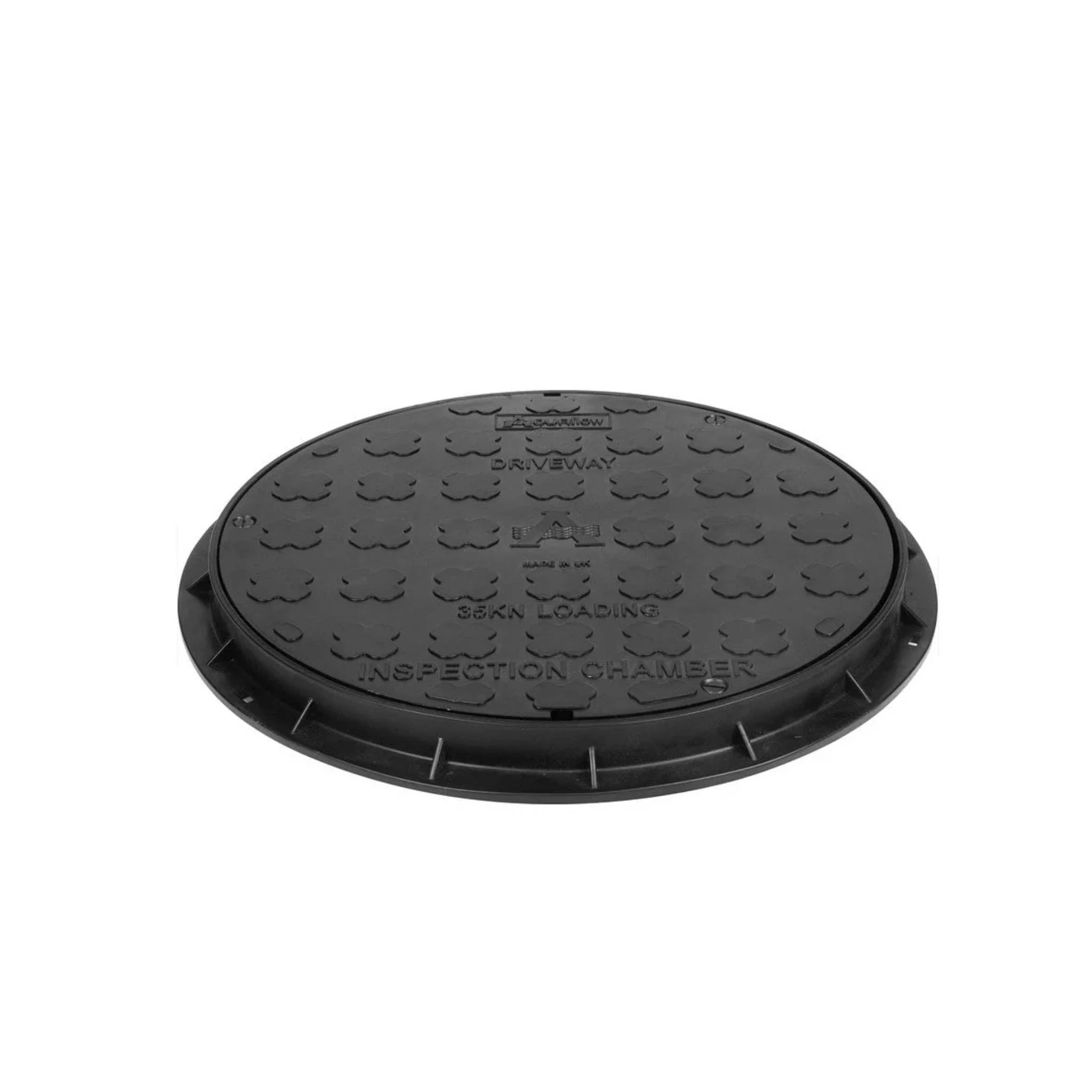 Underground Plastic Cover And Frame Round - 320mm
