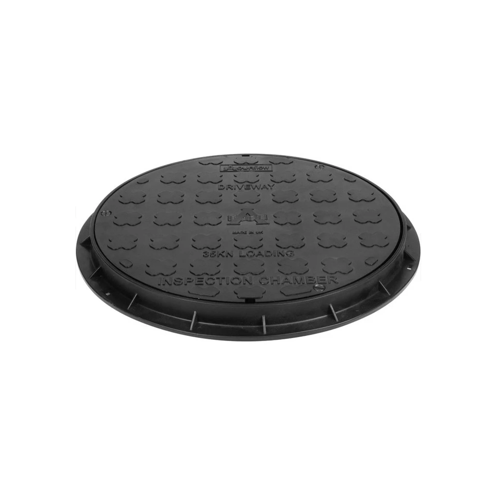 Underground Plastic Cover And Frame Round - 470mm