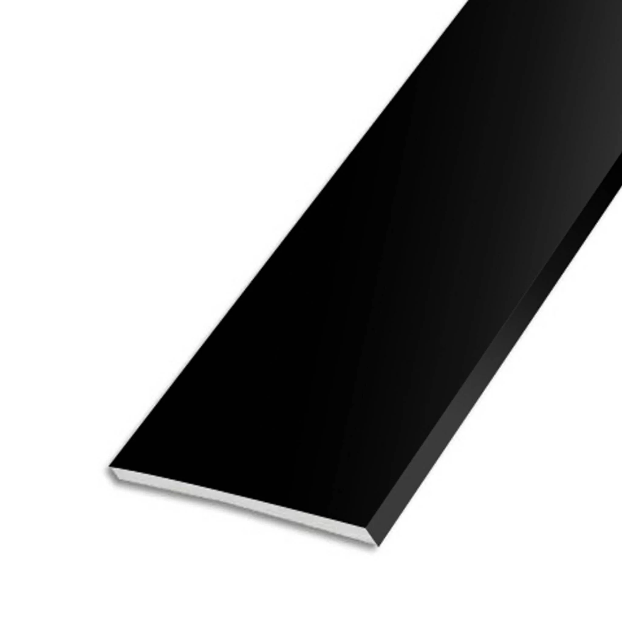 Utility Flatboard Black Gloss 175mm - 5 Metre