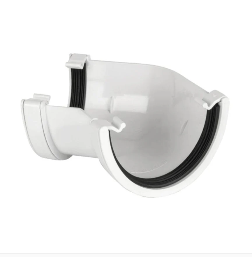 WHITE DEEPLOW GUTTER 135 DEGREE BEND