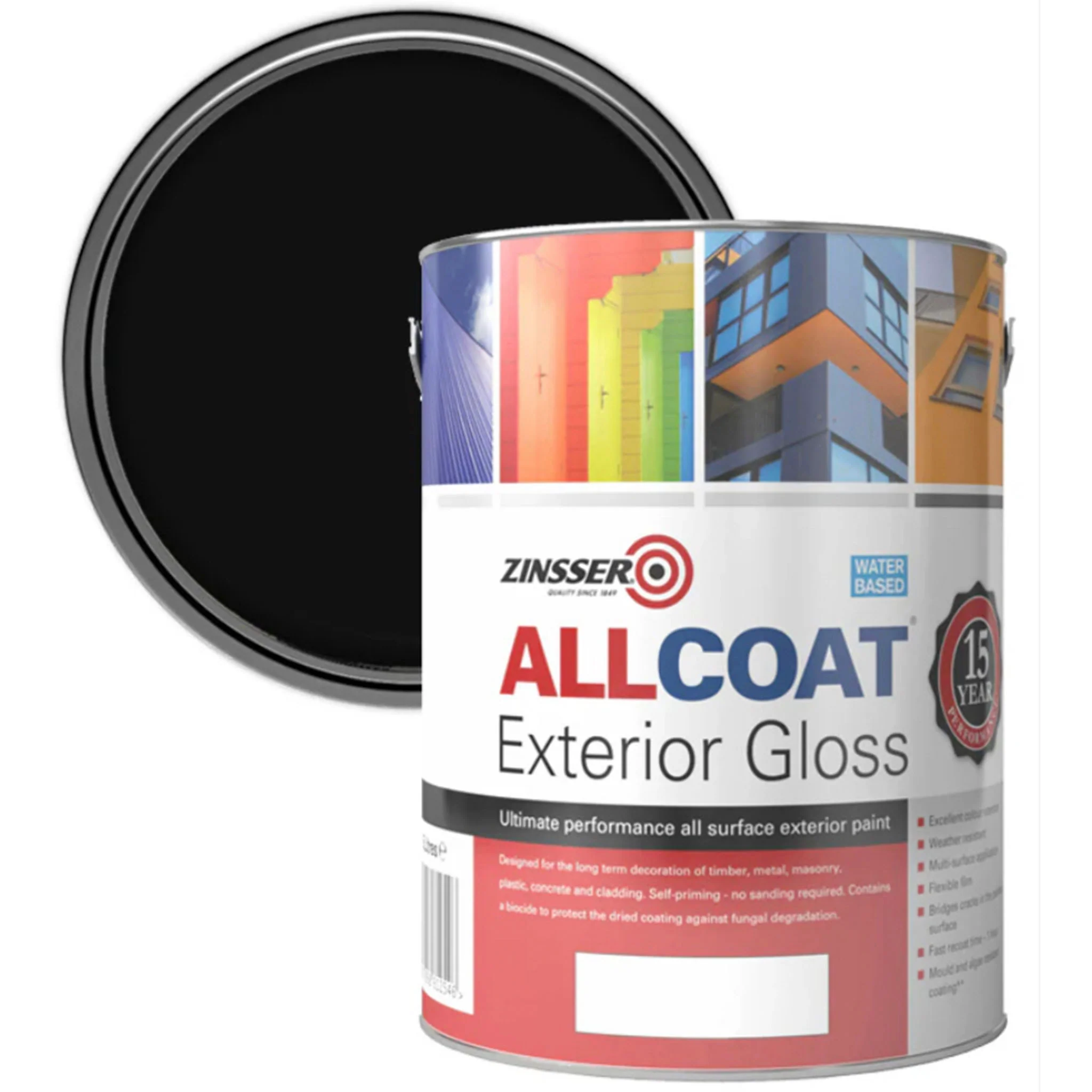 Zinsser AllCoat (Water Based) Exterior Gloss Paint - Image 2