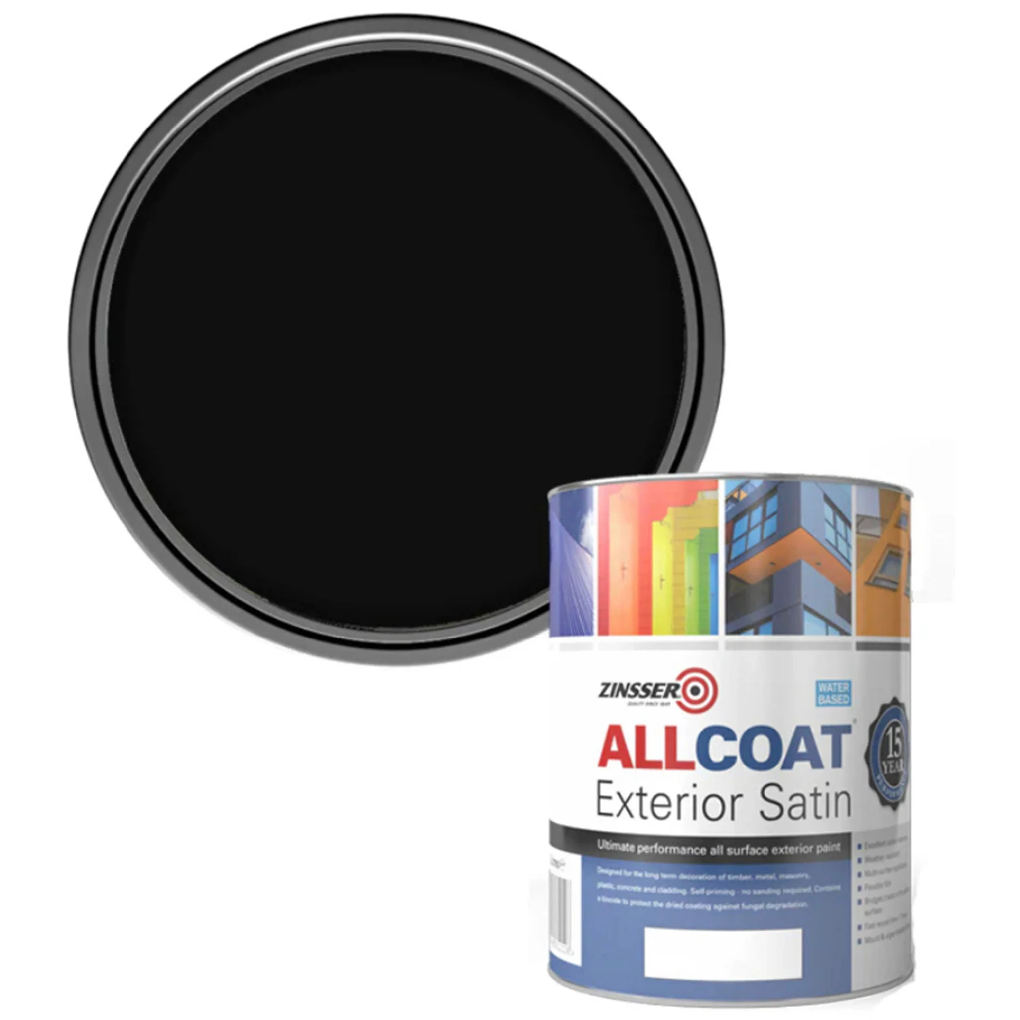 Zinsser AllCoat (Water Based) Exterior Satin Paint - Image 5