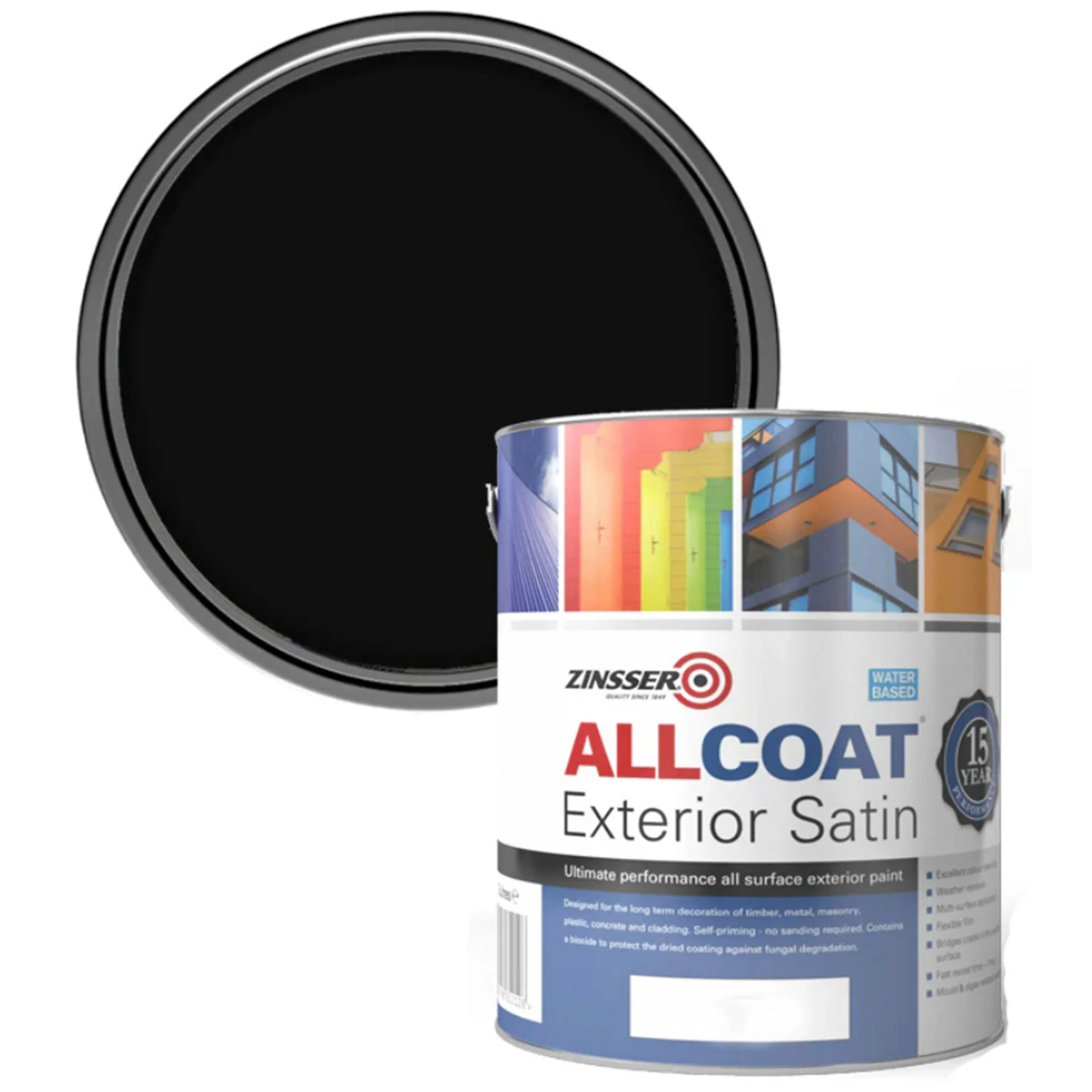 Zinsser AllCoat (Water Based) Exterior Satin Paint - Image 6