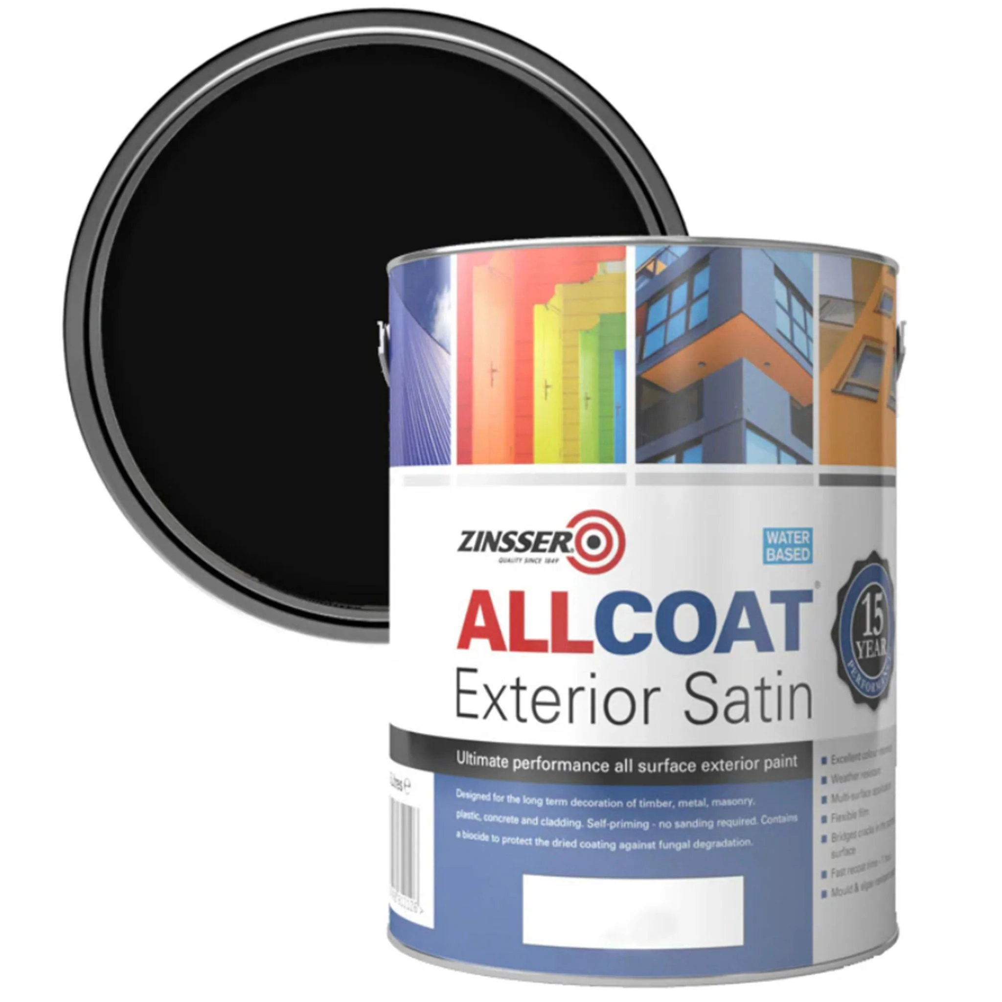 Zinsser AllCoat (Water Based) Exterior Satin Paint - Image 7
