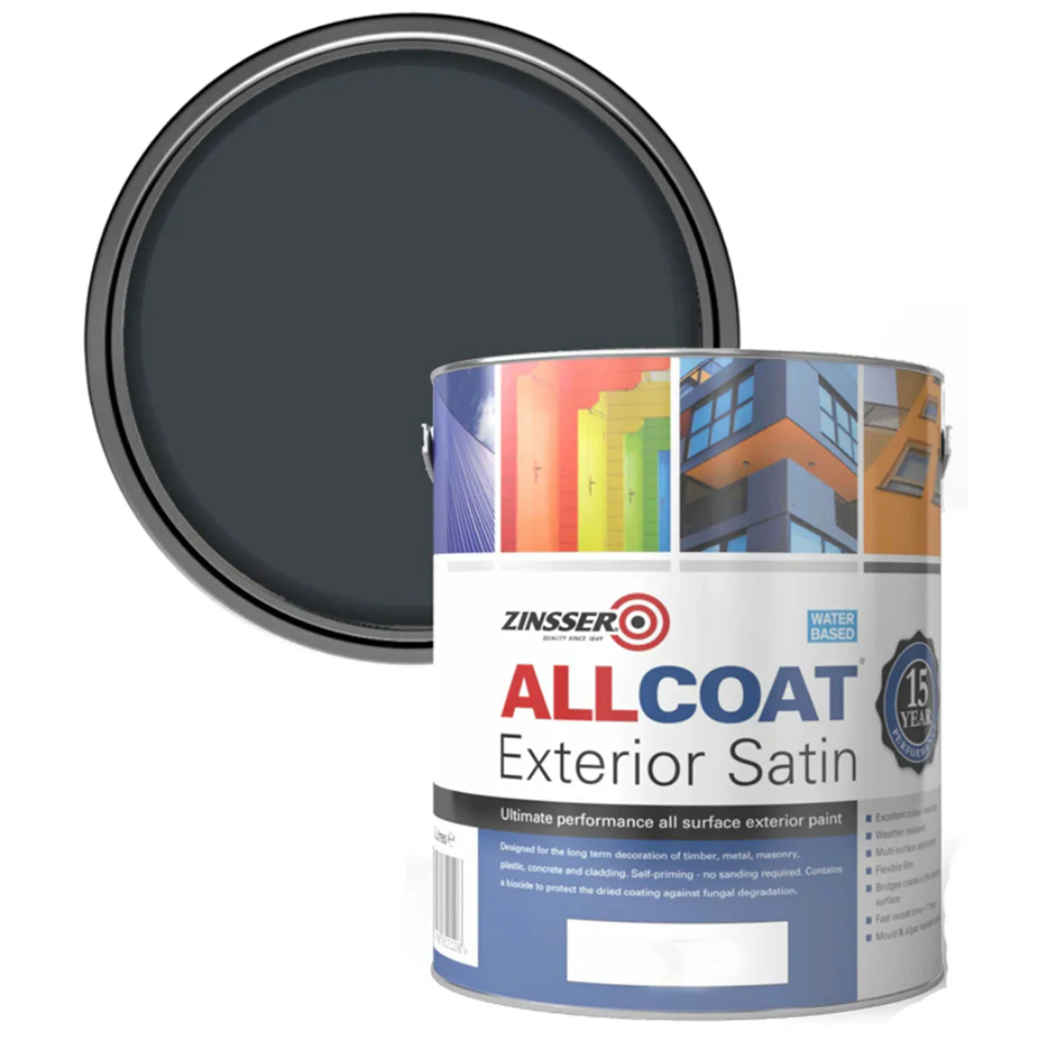 Zinsser AllCoat (Water Based) Exterior Satin Paint - Image 9