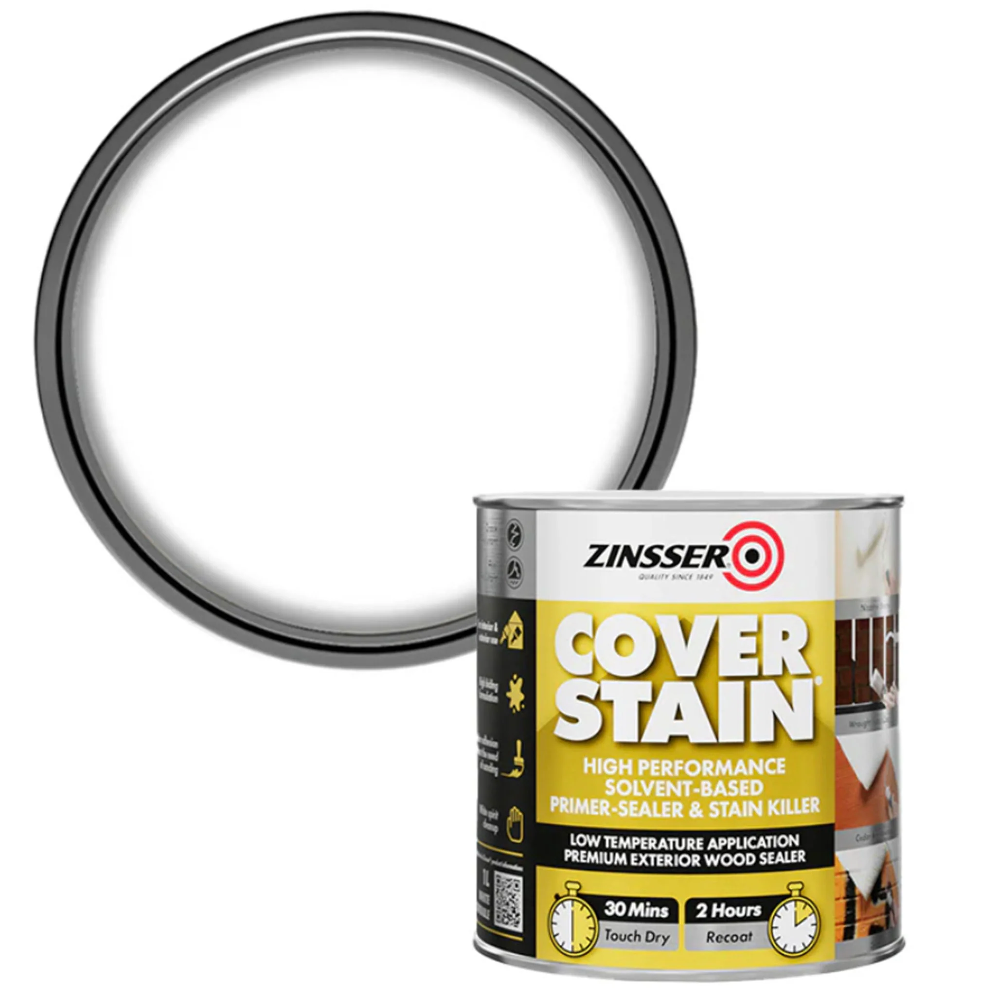Zinsser Cover Stain Primer Paint - Image 4