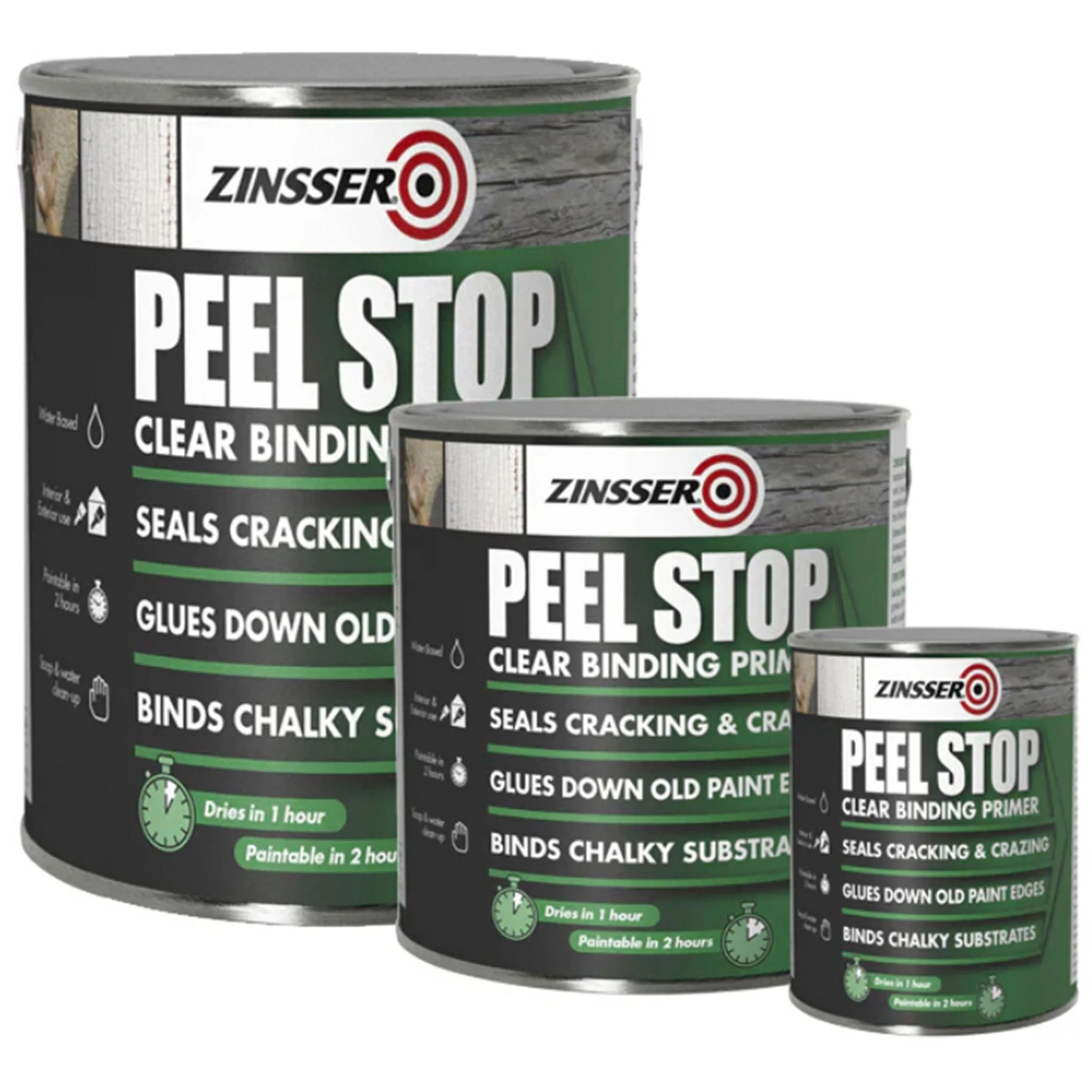 Zinsser Peel Stop Clear Binding Primer Paint